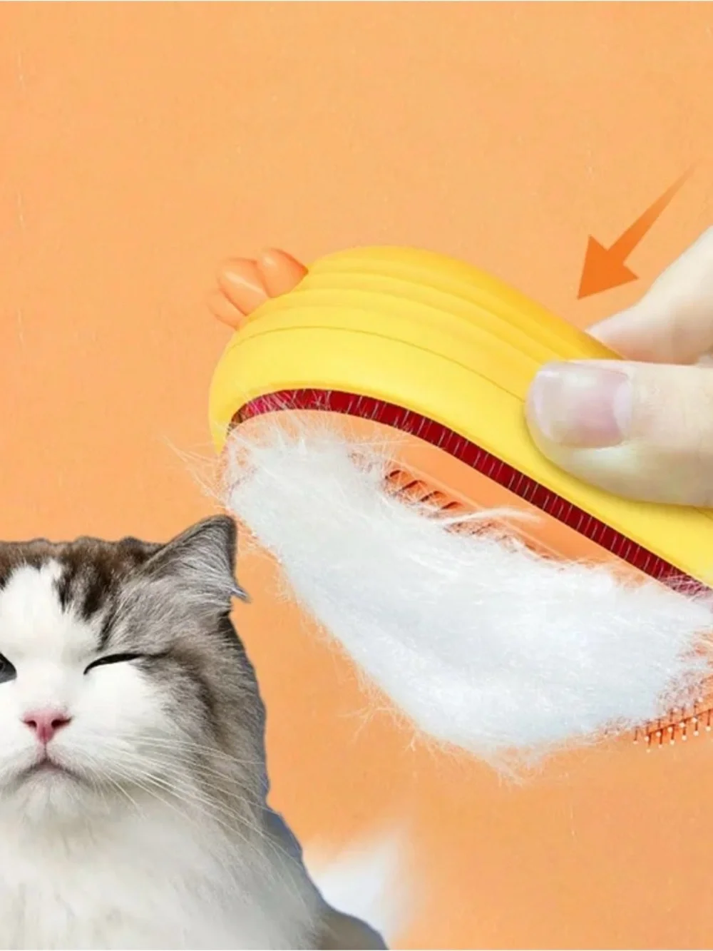 Rechargeable 3-in-1 Steamy Pet Brush Cleanser Set of 2